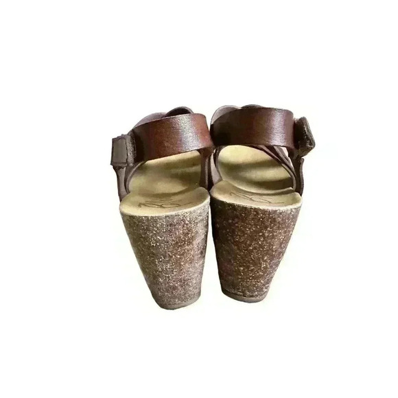 Blowfish Womens Henrietta Velcro Anklestrap Cork Wedges Size 6.5 - Picture 7 of 7